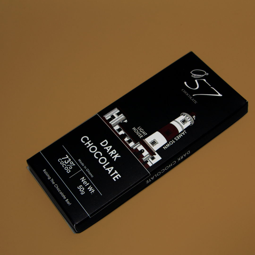 73% Dark chocolate bar made by '57 Chocolate