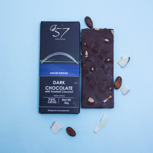 Dark Chocolate with Toasted Coconut